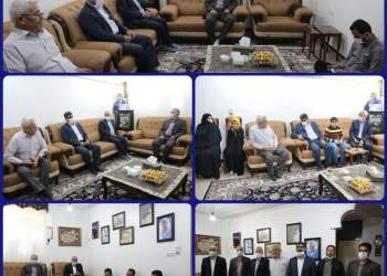 دیدار مدیران نفتی با خانواده شهید داوود نریمیسا | نفت آنلاین