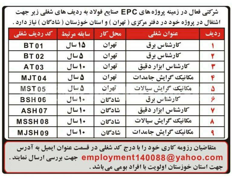 اخبار استخدامی | نفت آنلاین