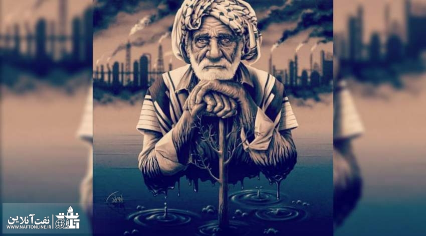 مظلومیت خوزستان | عکس از فضای مجازی