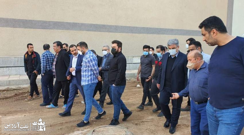 هشتمین بازدید یوسفی از مسکن مهر نفت اهواز