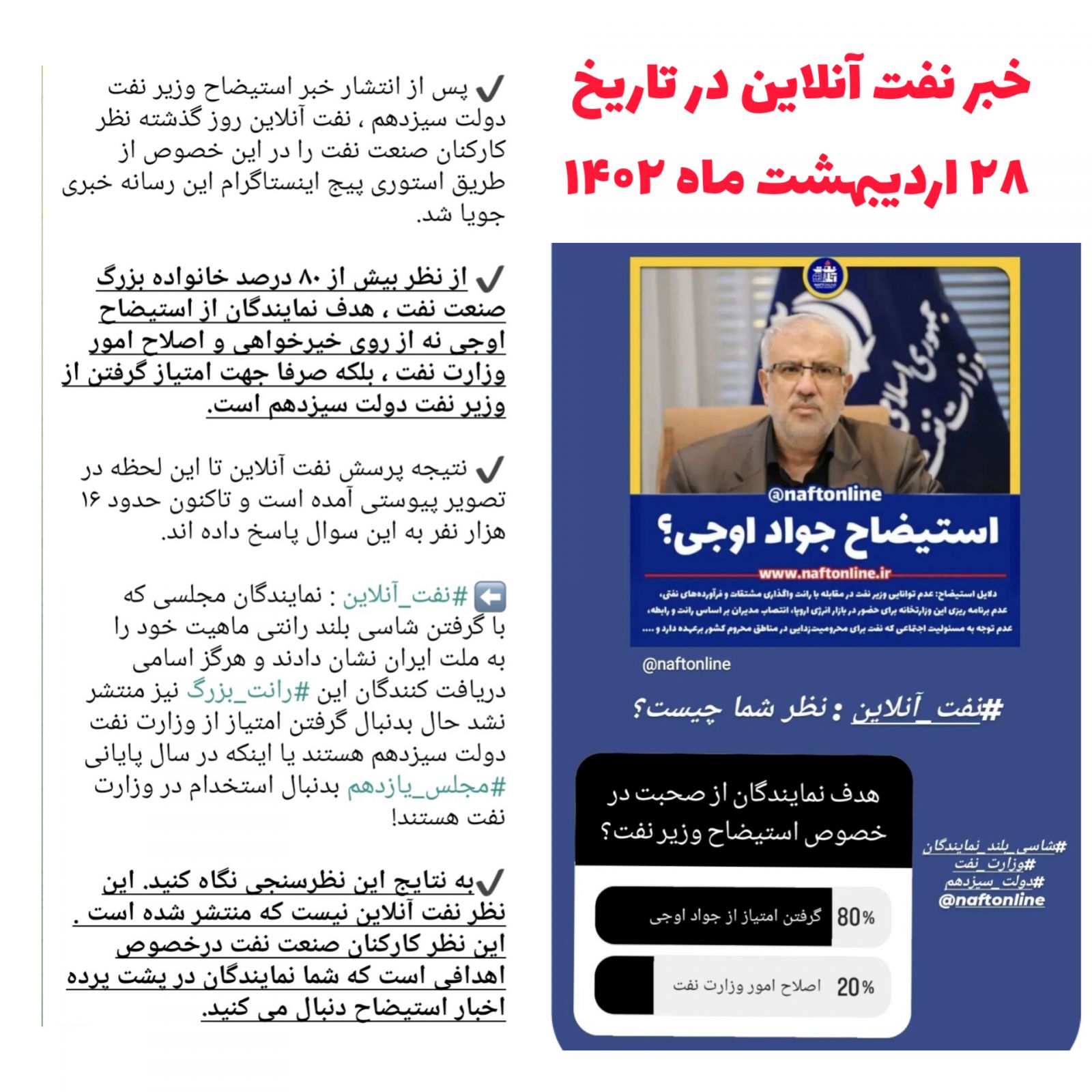 استیضاح وزیر نفت 
