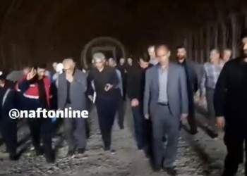 فیلم کوتاه بازدید استاندار خوزستان از پروژه تونل جاده امیدیه به میانکوه