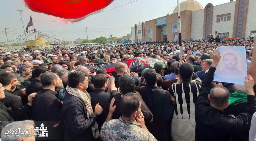 مراسم تشییع پیکر پاک مادر شهید سرلشکر علی هاشمی