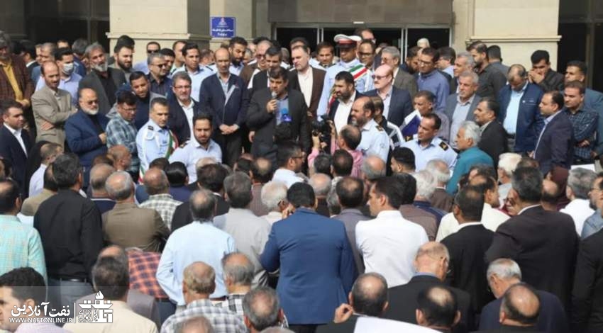 مهدی علی مددی معاون وزیر نفت در اهواز | نفت آنلاین